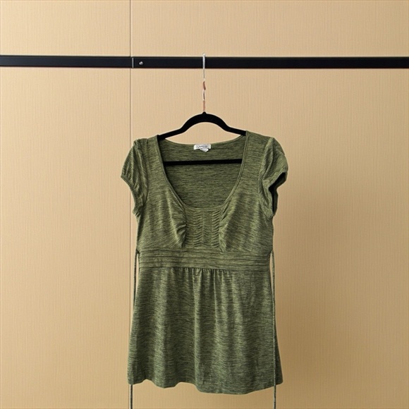 Speechless Tops - Speechless Forest Green Women's Top size large